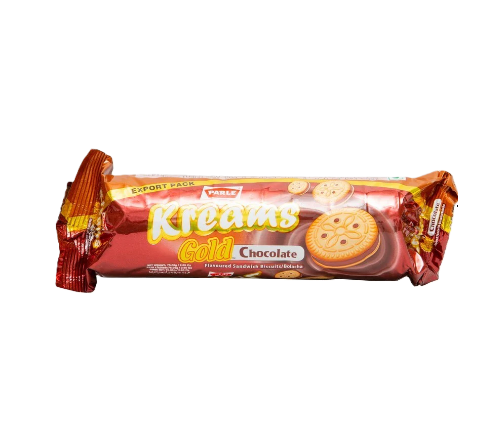 Parle Kream Gold Round Biscuits