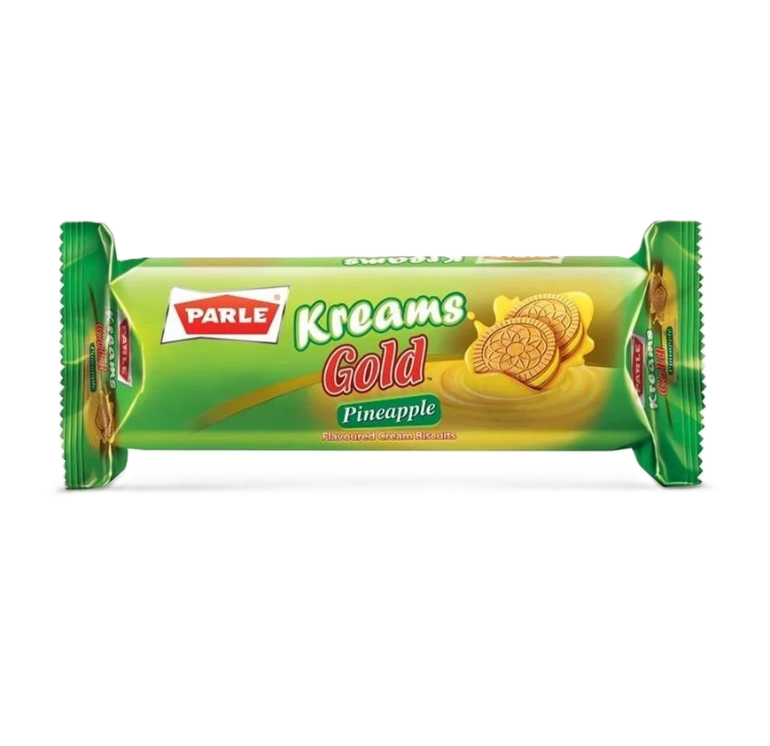 Parle Kream Gold Round Biscuits