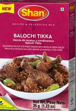 Shan Balochi Tikka (6x Pack)